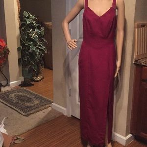 Maroon dress